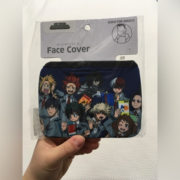 My Hero Academia MHA Face Mask Cover Set - Picture 3 of 4